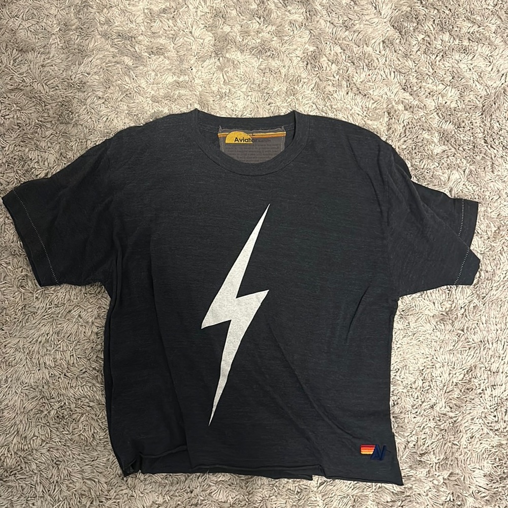 Aviator nation lightning bolt t-shirt